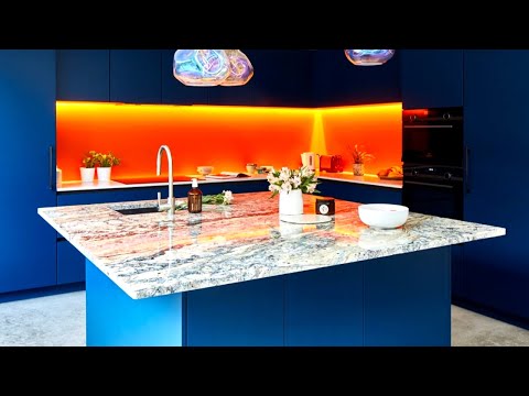 30 Gorgeous Blue Kitchens, Interior Design Ideas