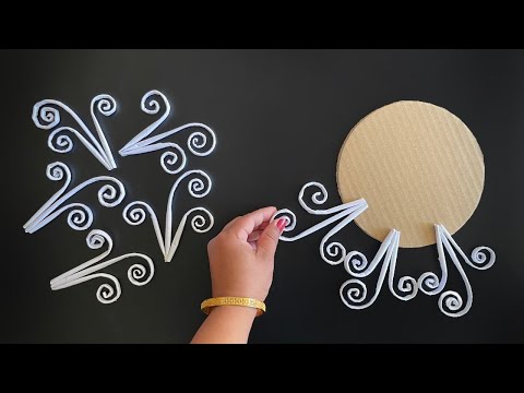 Unique Wall Hanging Craft / Paper Craft For Home Decoration / Paper Flower Wall Hanging / DIY