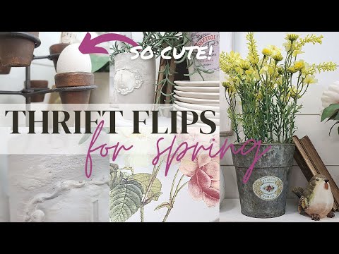 thrift flips for your spring home decor • DIY ideas and inspiration