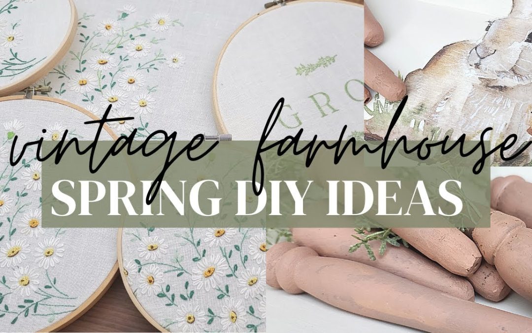 Farmhouse style spring DIY projects • Ideas and Inspiration for your home decor
