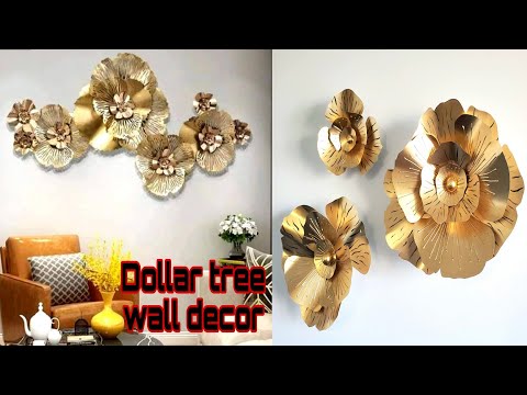 DIY dollar tree wall decoration | home decor | crafting | Craft Angel
