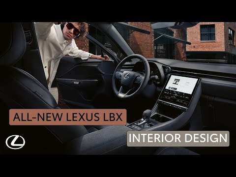 All-new Lexus LBX: Interior Design