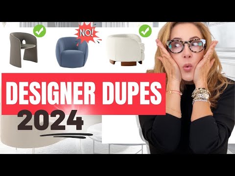 8 DESIGNER DUPES In 2024 That Will Transform You Home! #homedecor #interiordesign #homedesign
